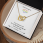 To My Gorgeous Wife - Love Conquers All  - Necklace for wife - Diamond Necklace set for wife - Couple Necklace Set - Gift for wife