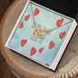 To Wife Necklace - Soulmate Gift  - Valentine's day gift - Wife Neckless - Gift for wife - Classic lockets for soulmate - Girlfriend Gift - Alluring Beauty Necklace -  Gift for Wife - Diamond lockets for your wife - Love lockets for wife