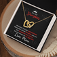 Daughter Gifts From Mom Mother Daughter Necklace Birthday Graduation Christmas Jewelry For My Daughter with Message Card and Gift Box, Daughter Jewelry From Mama, Daughter Birthday Necklace Christmas Gifts