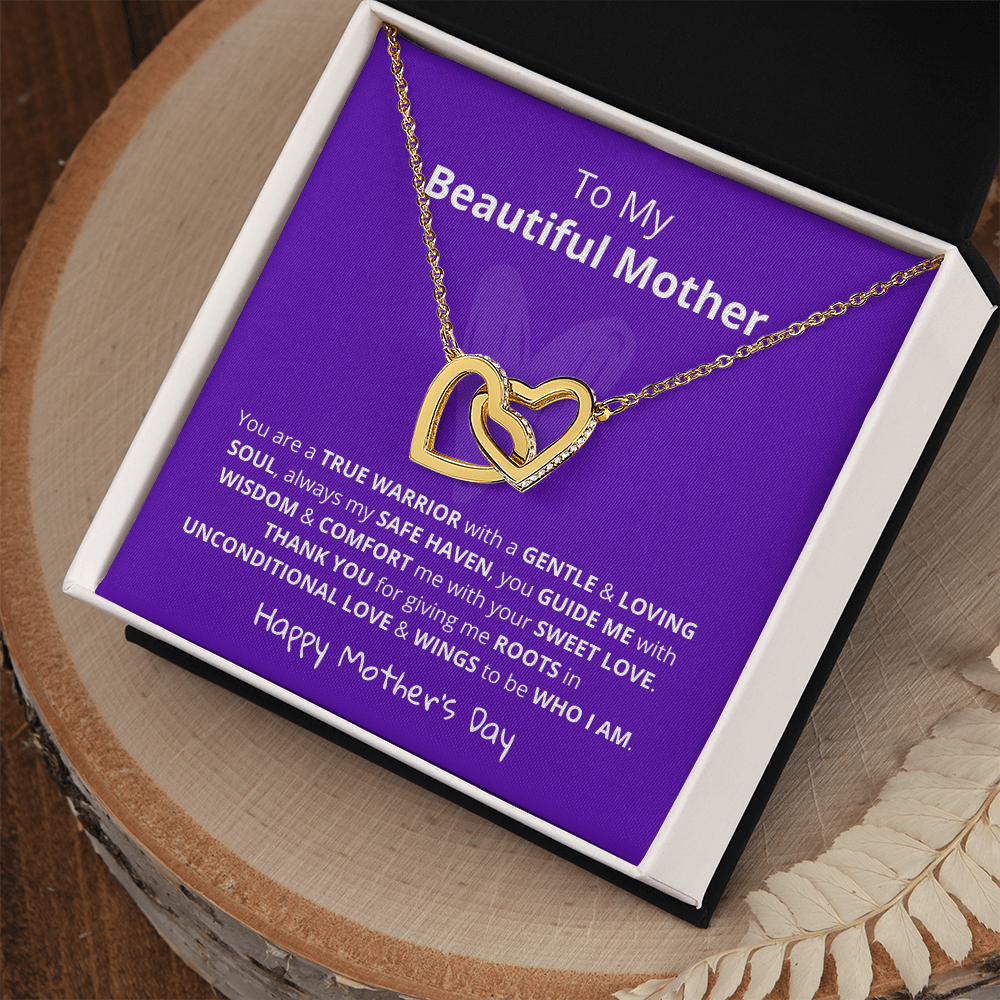 Happy Mother's Day Necklace – Best Gift for Mom, Elegant Jewelry for Mother, Keepsake Gift Idea for Mommy, Jewelry for Mom, Birthday Christmas Gifts With Heartfelt Message
