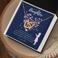 To My Daughter Necklace From Mom, Daughter's Birthday Gift Ideas, Meaningful Jewelry Gift For Daughter