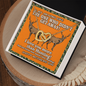 Hunting Lover Gifts - The one who didn't get away! I love you more than hunting! - Valentines Day Gifts For Wife - Mother's day gift for her - Love design neckless for her - Best gift for soulmate