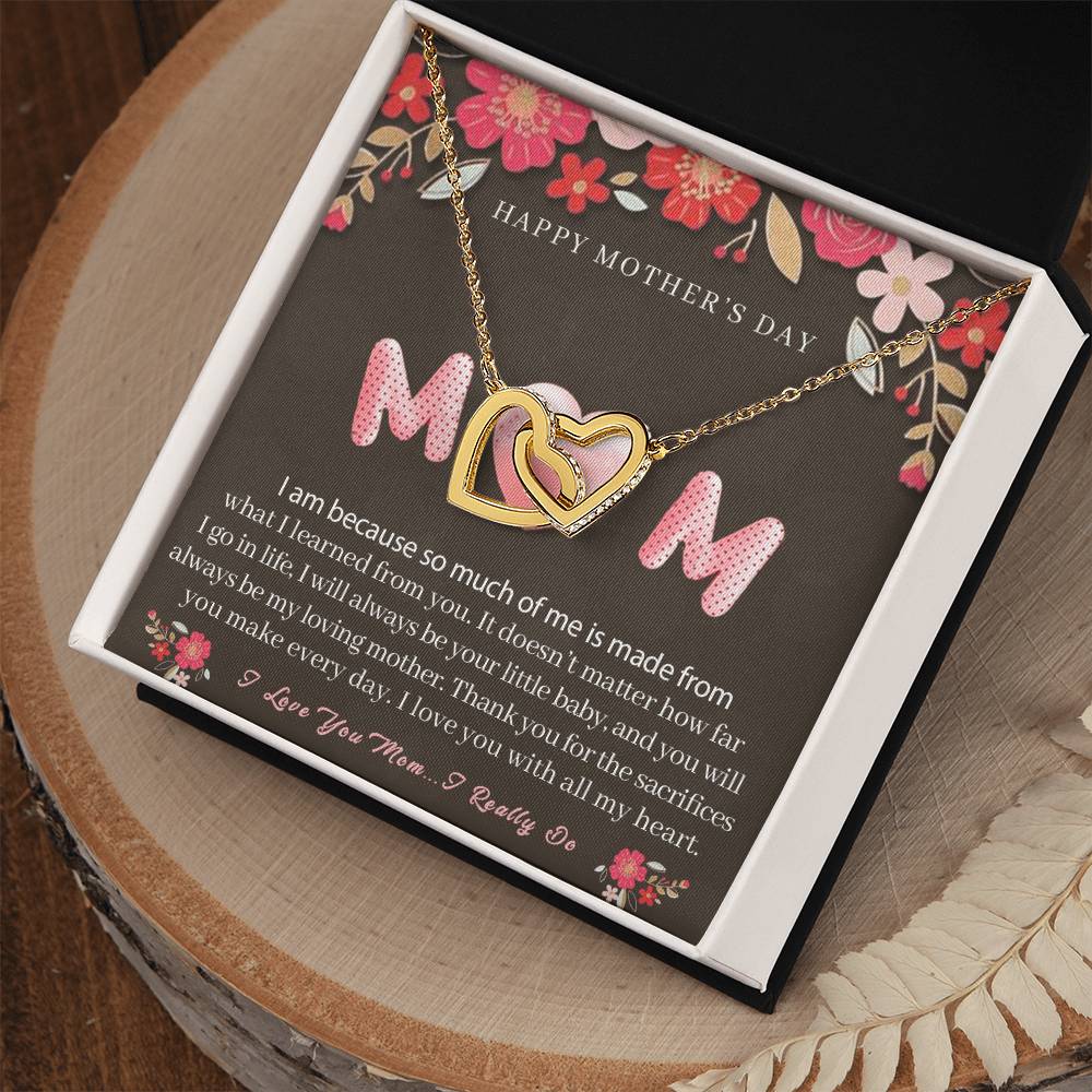 Mothers Day Gifts For Mom From Son Daughter Mom Necklace For Women New Mom Gifts 2026 Birthday Christmas Gifts With Heartfelt Message & Lighted Box, Mom Necklace, Mother Necklace, Mommy Mama Gift, Gift from Daughter, Jewelry for Mom