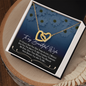 Wife gift from husband future husband -Anniversary Gift For Wife - Gift For Her-Handmade Jewelry - Gift for Wife - Gift for Newly married couple - Romantic message for soulmate - Gift for wifey