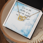 You Are The Rhythm Of My Heart - The Light Of My Soul - A Gift Of Life - Love Necklace for her - To My Queen - To My Wife Necklace Anniversary Gift For Wife