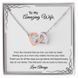 Valentines Day Gifts For Wife - Wife Birthday Gift - Couple Necklace Set - Friendship Necklaces - Wife Birthday Gift - Soulmate Necklace For Women - Mother's day Necklace - Happy Mother's day Gift