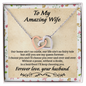 Gift For My Wife - Romantic Wife Gift - Wife Birthday Surprise - To My Wife Necklace From Husband - To My Amazing Wife Necklace - Gift For Wife - Still Choose You - Love Knot