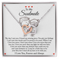 To My Soulmate - Forever and Always - Necklace - To My Wife Necklace With Message Card - To My Wife Necklace From Husband - Love Design Necklace for soulmate
