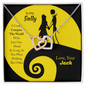 Jack & Sally - The Love Knot Necklace - To My Sally - To My Wife Necklace From Husband - To My Soulmate Necklace For Women - To My Soulmate Necklace For Women - Necklace For Wife From Husband