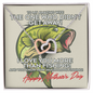 To My Wife Necklace From Husband - To My Soulmate Necklace For Women - Necklace For Wife From Husband - To My Amazing Wife - I love you more than Fishing! - Happy Mothers Day