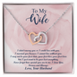 To My Wife Never forget how special you are to me. I Love You. Forever and Always - Love Neckalce for wife - Birthday Gift for wife - Anniversary - Gift for her