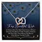 Wife gift from husband future husband -Anniversary Gift For Wife - Gift For Her-Handmade Jewelry - Gift for Wife - Gift for Newly married couple - Romantic message for soulmate - Gift for wifey