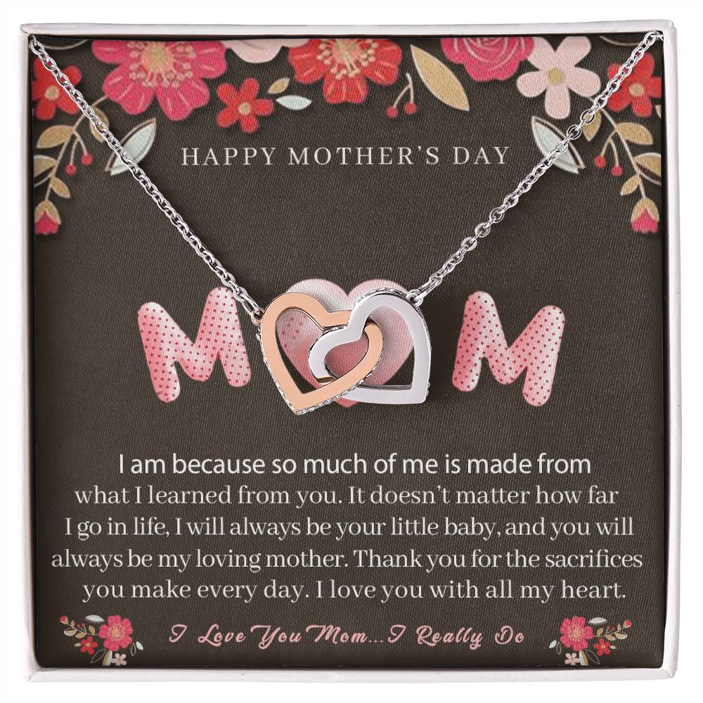 Mothers Day Gifts For Mom From Son Daughter Mom Necklace For Women New Mom Gifts 2026 Birthday Christmas Gifts With Heartfelt Message & Lighted Box, Mom Necklace, Mother Necklace, Mommy Mama Gift, Gift from Daughter, Jewelry for Mom