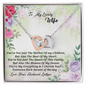 To My Love Wife Necklace - Love your husband lathan - Love Your Husband Lathan - Gift from Husband - Anniversary Gift for wife - Necklace for soulmate - Love knot