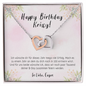 Happy Birthday Krissy - Ultra Geheimes Projekt - Customize Couple Necklace - Birthday Gift for wife - Birthday Neckless for her - Love Design  Neckless for wifey - Classic Neckless for her Birthday