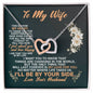 To My Wife I'll Be By Your Side Love Your Husband - To My Soulmate Necklace For Women - Wife Birthday Gift -  To My Wife Necklace From Husband - Anniversary Gift For Wife from Husband