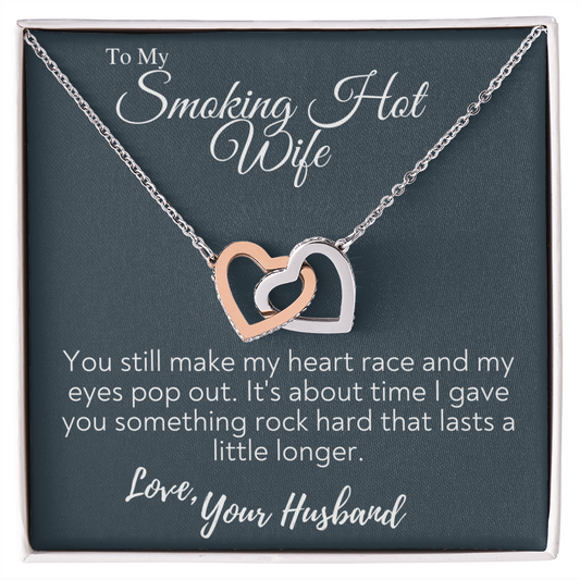 You Still Make My Heart Race Gift Necklace for Wife - Engagement Gift from husband - Necklace for wife - Best way to impress her - Engagement Gift from Husband