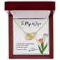 To My Wife - I Loved you yesterday - I Love You Still - I Always Have - I Always Will - To My Soulmate Necklace For Women - Love Knot - Necklace for Women - Diamond Necklace for wife