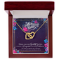 Happy Mother's Day Gifts Ideas for Greatest Teacher, Floral Birthday Necklace From Daughter Son, Sentimental Message Card Gifts for Mom Mommy 2026