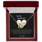 To My Wife Necklace - Valentines Day Gifts for Wife - Wife Birthday Gift - to My Soulmate Necklace for Women - to My Soulmate Necklace for Women - Necklace for Wife From Husband