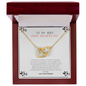 To My Wife - Woman of My Dreams - Necklace - Anniversary Gift for her - Hand-made Neckless for Beloved wife - To My Wife Necklace With Message Card - Best Birthday Gift for her