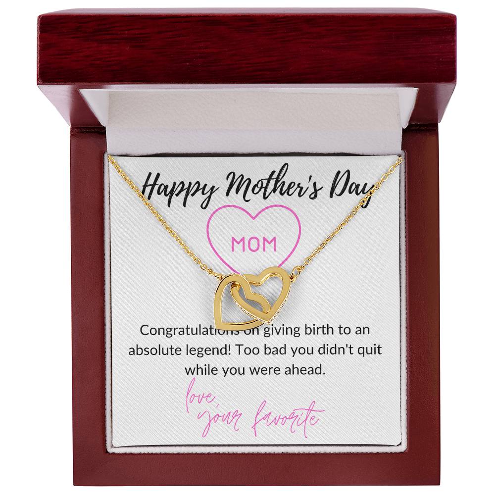 Personalized Mother's Day Necklace for Mom – Custom Name Necklace, Gift for Mother from Daughter or Son, Jewelry for Mommy, Mother's Day 2026 Gifts Ideas
