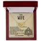 Necklace for Your Wife - an Eternal Love - Love Your Husband - Couple Necklace Set - Friendship Necklaces - Customize Couple Necklace - to My Wife Necklace From Husband - to My Soulmate Necklace for Women