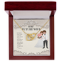 Gift From Hubby - Gift for Spouse - to My Wife Necklace From Husband - to My Soulmate Necklace for Women - Gift From Future Husband - Gift for Newly Married Couple