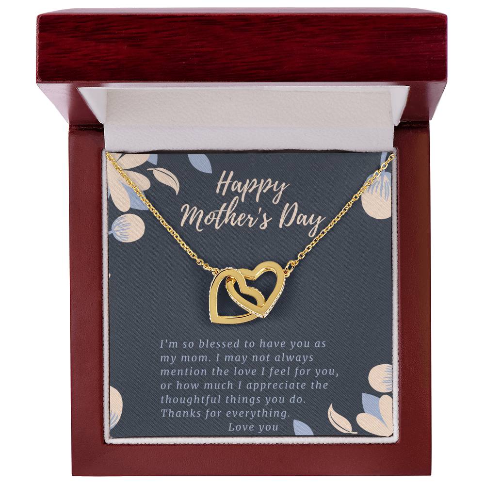 Mothers Day Gifts For Mom From Son Daughter Mom Necklace For Women New Mom Gifts 2026 Birthday Christmas Gifts With Heartfelt Message & Lighted Box, Mom Necklace, Mother Necklace, Mommy Mama Gift, Gift from Daughter, Jewelry for Mom