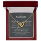 To My Soulmate Necklace - I Choose You -  To My Wife Necklace Anniversary Gift For Wife - Anniversary Gift For Wife from Husband - To My Wife Necklace From Husband - To My Queen -
