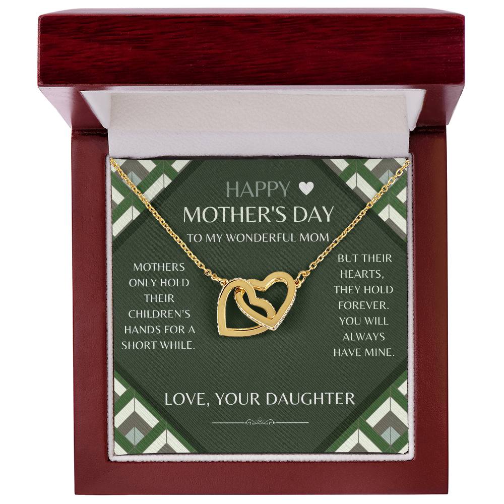 Mothers Day Present for Wonderful Mom, To My Wonderful Mother Mom Necklace Gifts Jewelry, Mother from Your Daughter, Son, Birthday Gifts for Mom, Jewelry for Mom, Mother's Day Gift, Gifts for Women