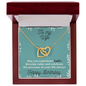 To My Wife Necklace - Gift for Wife Birthday Marriage - To My Soulmate Necklace For Women - To My Wife Necklace From Husband - Wife Birthday Gift- Birthday Gift For Wife from Husband