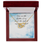 You Are The Rhythm Of My Heart - The Light Of My Soul - A Gift Of Life - Love Necklace for her - To My Queen - To My Wife Necklace Anniversary Gift For Wife