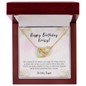 Happy Birthday Krissy - Ultra Geheimes Projekt - Customize Couple Necklace - Birthday Gift for wife - Birthday Neckless for her - Love Design  Neckless for wifey - Classic Neckless for her Birthday