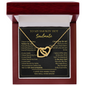 Gift For Your Soulmate - Your Presence Makes Me Complete - Love Knot - Valentines Day Gifts For Wife - Wife Birthday Gift - Anniversary Gift For Wife from Husband - Neckless Gift for your soulmate