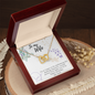 To My Wife Necklace - Happy Birthday My Love  - Gift for Wife Birthday Marriage - Romantic message card for her - Best Birthday Gift for her - Engagement Gift for her