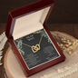 Dear Wife A special necklace to warm her heart - Love Your Husband, To My Soulmate Necklace For Women, Necklace For Wife From Husband, Anniversary Gift For Wife from Husband, Wife Birthday Gift