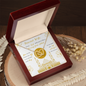 Beautiful Eid Gift for Wife - Dearest Wife, Couple Necklace Set ,Friendship Necklaces, Customize Couple Necklace, Love Neckless, To My Wife Necklace From Husband, Diamond Neckless for wife