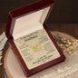 To My Smokin' Hot Soulmate - Gift For Your Soulmate - The One I Want To Be With - To My Queen - To My Wife Necklace Anniversary Gift For Wife - To My Wife Necklace From Husband