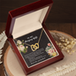 To My Amazing Wife Necklace - Gift For Wife - You've Had My Heart - Love Knot - To My Wife Necklace From Husband - Love Necklace for Wife - Diamond Necklace for wife - Best Gift for soulmate