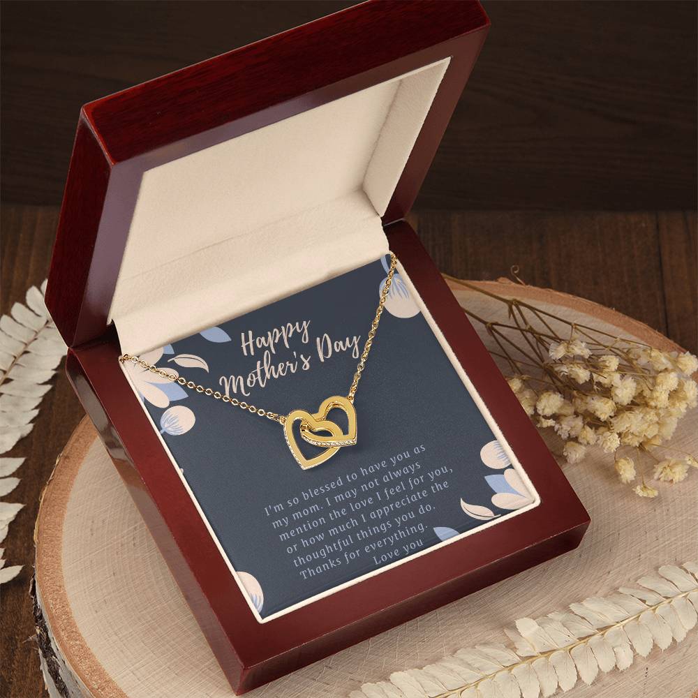Mothers Day Gifts For Mom From Son Daughter Mom Necklace For Women New Mom Gifts 2026 Birthday Christmas Gifts With Heartfelt Message & Lighted Box, Mom Necklace, Mother Necklace, Mommy Mama Gift, Gift from Daughter, Jewelry for Mom