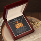 To The Love of My Life - LoveKnot - All My Love - Love Necklace for wife - To My Wife Necklace From Husband - To My Soulmate Necklace For Women - Birthday Gift for her