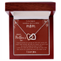 Happy Mothers Day Gifts - I Love You - To My Magical Marvellous One in a Million Mom Perfect Gift For Mother - Love Knot Necklace - To My Wife Necklace