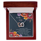 To My Wife - Necklace Gift Set - Couple Necklace Set - Friendship Necklaces -  Anniversary Gift For Wife - To My Wife Necklace With Message Card - Romantic Wife Gift