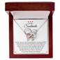 To My Soulmate - Forever and Always - Necklace - To My Wife Necklace With Message Card - To My Wife Necklace From Husband - Love Design Necklace for soulmate