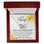 14 Year Wedding Anniversary Gift For Wife, 14th Anniversary Gift For Her, 14 Year Anniversary Gift Ideas, 14th Anniversary Gifts,  Gold Woman Name Jewelry, Personalized Anniversary Gift for Wife