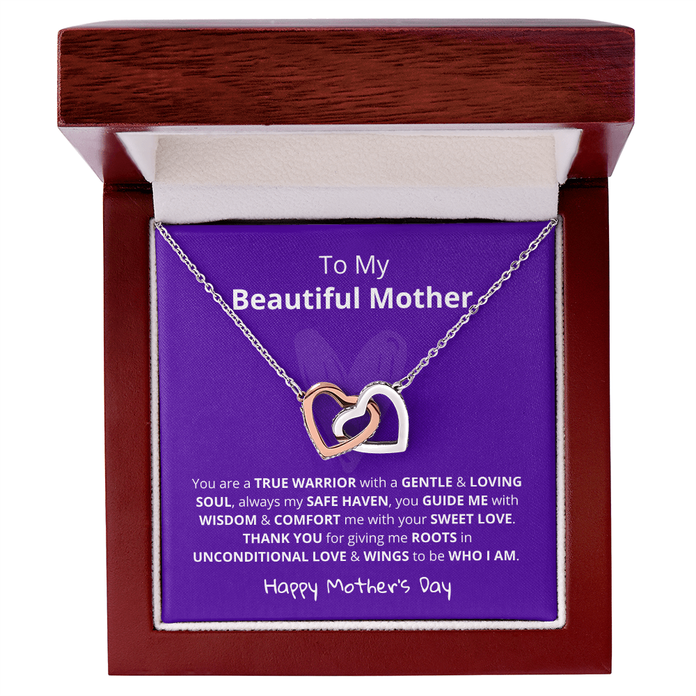 Happy Mother's Day Necklace – Best Gift for Mom, Elegant Jewelry for Mother, Keepsake Gift Idea for Mommy, Jewelry for Mom, Birthday Christmas Gifts With Heartfelt Message