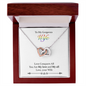 To My Gorgeous Wife - Love Conquers All  - Necklace for wife - Diamond Necklace set for wife - Couple Necklace Set - Gift for wife