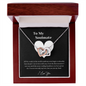 To My Wife Necklace - Valentines Day Gifts for Wife - Wife Birthday Gift - to My Soulmate Necklace for Women - to My Soulmate Necklace for Women - Necklace for Wife From Husband