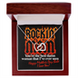 To My Wife Necklace - Valentines Day Gifts for Wife - Rockin' Mom You're the Best Damn Woman That I've Ever Seen - Happy Mother's Day - Gift for My Wife - Romantic Wife Gift - Mother's Day Gift